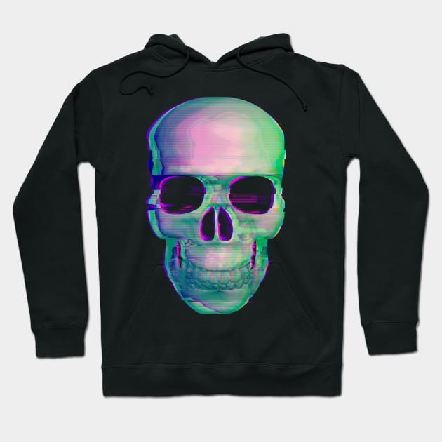 Digital Skull Hoodie by Drop23